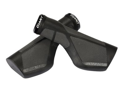 GIANT Poignées Ergo max lock-on  Black/Grey