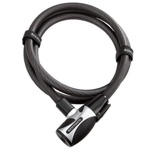KRYPTONITE KRYPTONITE Cadenas Kryptoflex 1518 Cable Clé KRYPTONITE KRYPTONITE Cadenas Kryptoflex 1518 Cable Clé