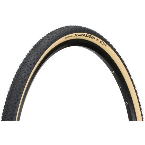CONTINENTAL CONTINENTAL Pneu Terra Speed 700 x 35 Fold ProT Cream Sidewall CONTINENTAL CONTINENTAL Pneu Terra Speed 700 x 35 Fold ProT Cream Sidewall