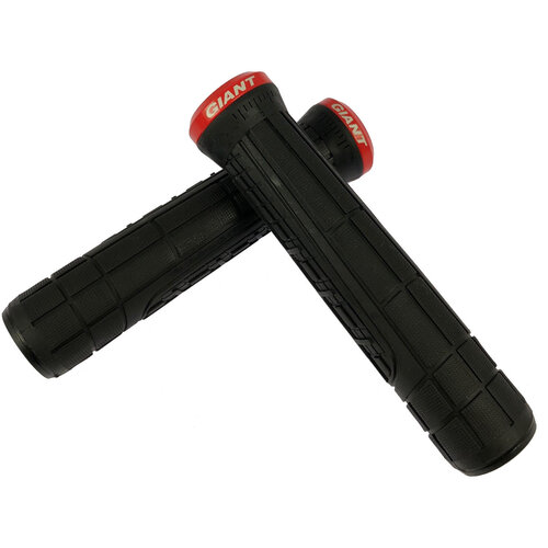 GIANT GIANT Poignées Swage single lock-on Noir/Rouge