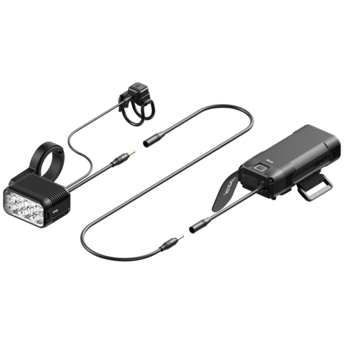 KNOG KNOG lumière avant Blinder X 1800 lumens, batterie 10 000mAh KNOG KNOG lumière avant Blinder X 1800 lumens, batterie 10 000mAh