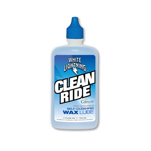 WHITE LIGHTNING WHITE LIGHTNING Lubrifiant autonettoyant Clean ride 4oz/120ml WHITE LIGHTNING WHITE LIGHTNING Lubrifiant autonettoyant Clean ride 4oz/120ml