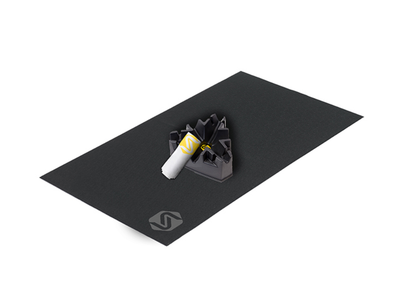 SARIS Kit d'entrainement  9781T Tapis/Bloc/serviette/